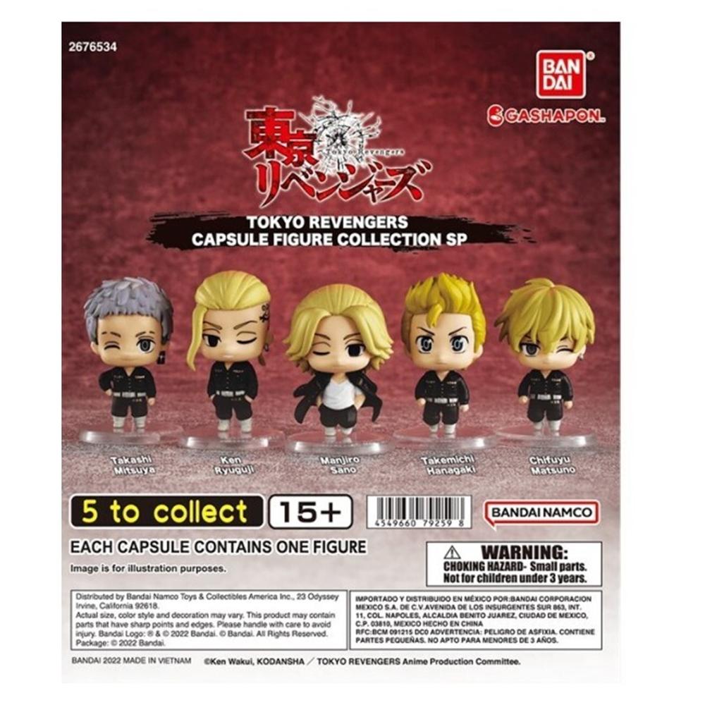 LOTE GASHAPON 30 ARTICULOS TOKYO REVENGERS CAPSULE FIGURE COLLECTION SP