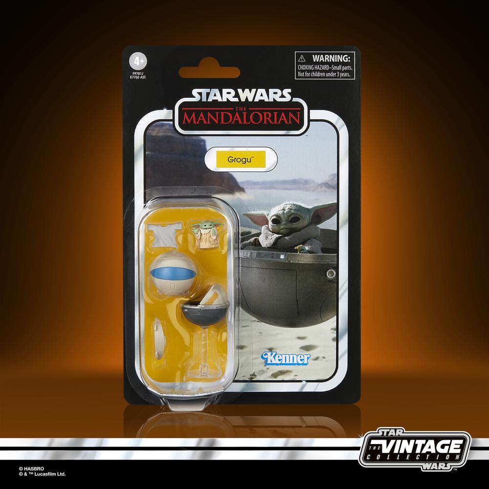 FIGURA HASBRO STAR WARS THE VINTAGE COLLECTION THE MANDALORIAN GROGU