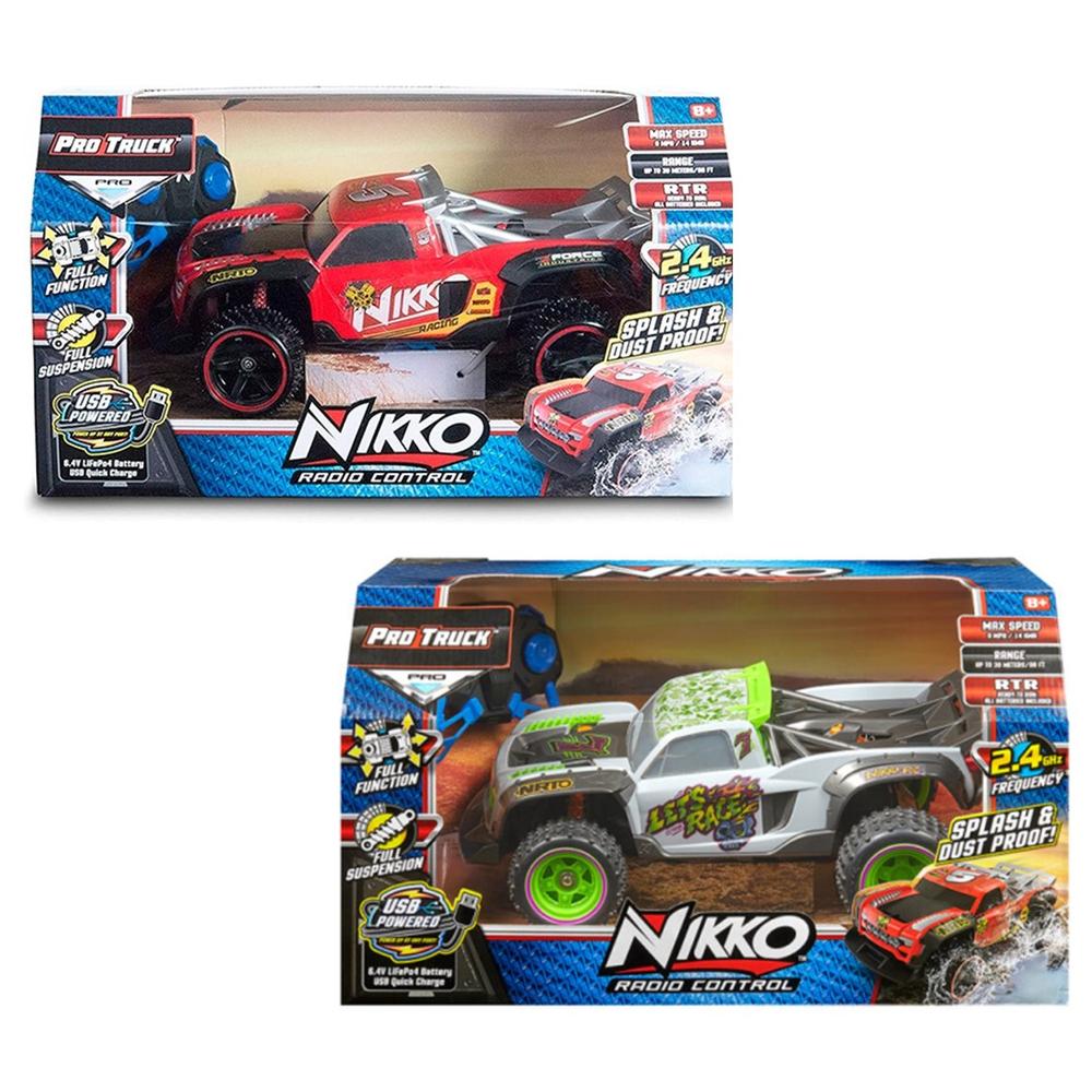 COCHE TELEDIRIGIDO NIKKO RADIO CONTROL PRO TRUCK COLOR ALEATORIO