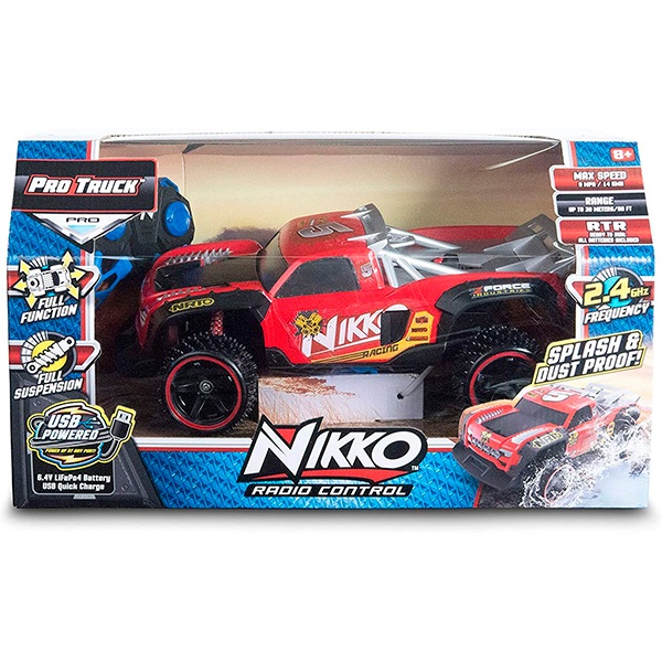 COCHE TELEDIRIGIDO NIKKO RADIO CONTROL PRO TRUCK COLOR ALEATORIO