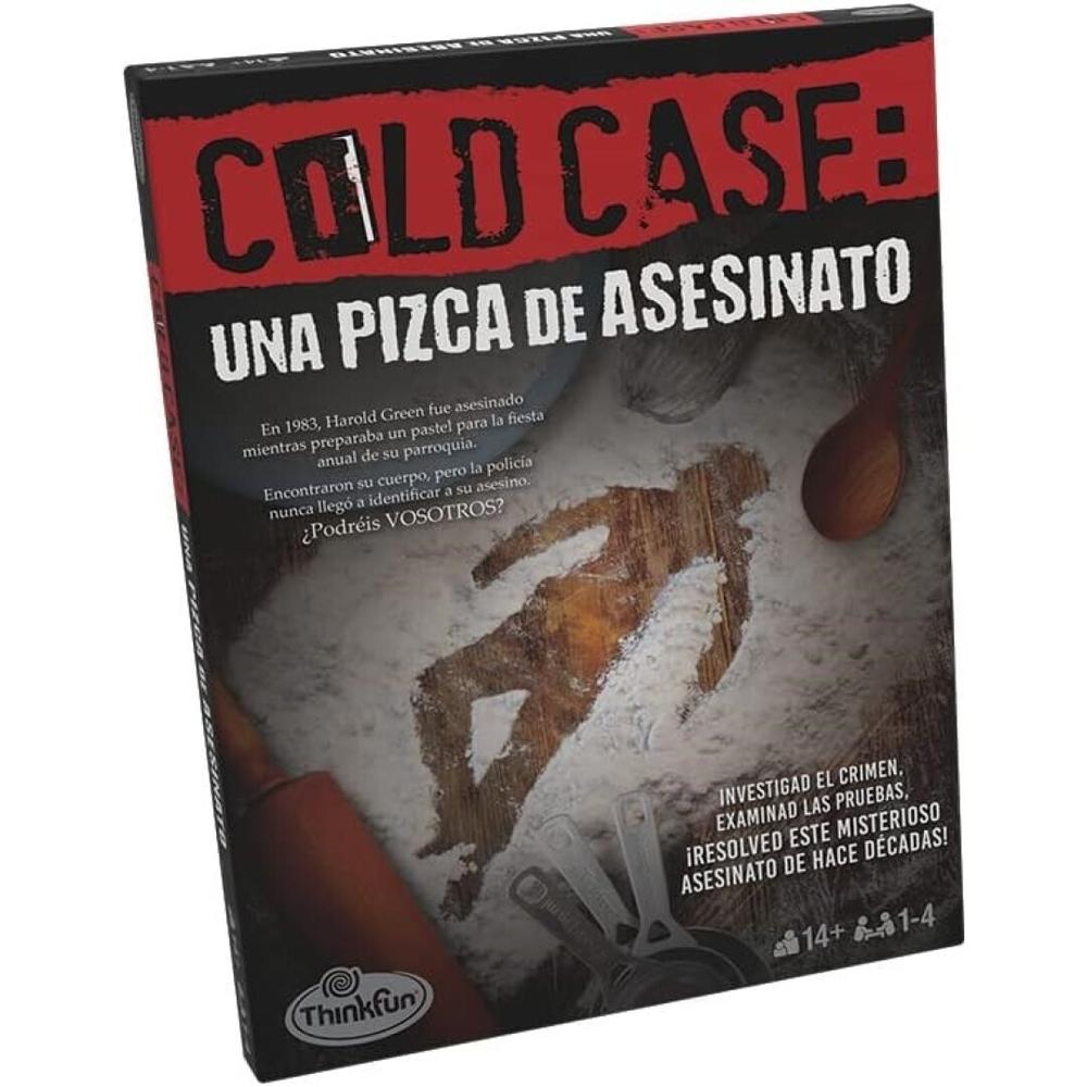 JUEGO DE MESA COLD CASE 1 UNA PIZCA DE ASESINATO CASO POLICIAL