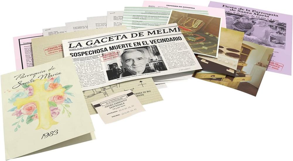 JUEGO DE MESA COLD CASE 1 UNA PIZCA DE ASESINATO CASO POLICIAL