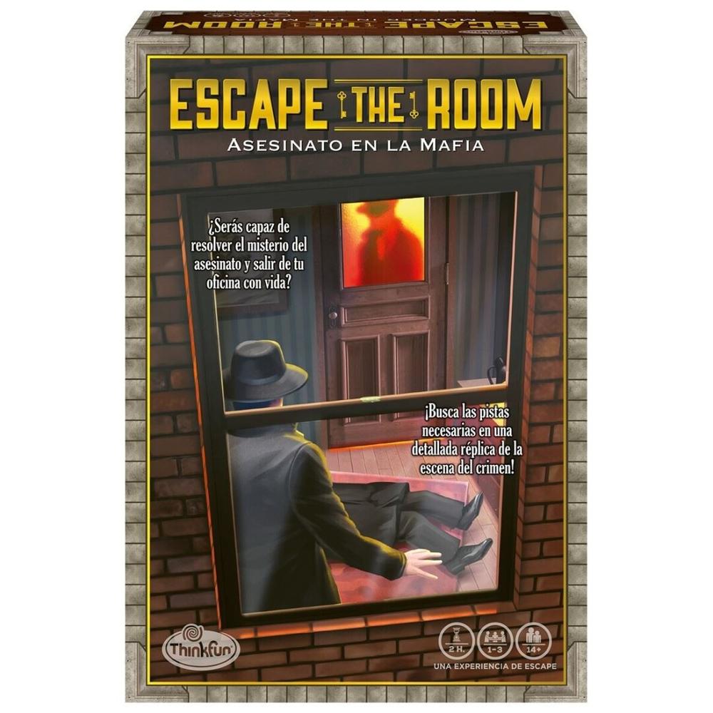 JUEGO DE MESA ESCAPE THE ROOM ASESINATO EN LA MAFIA