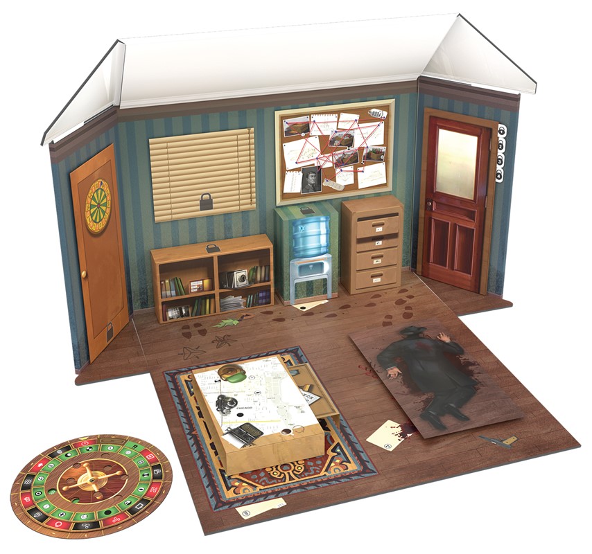 JUEGO DE MESA ESCAPE THE ROOM ASESINATO EN LA MAFIA