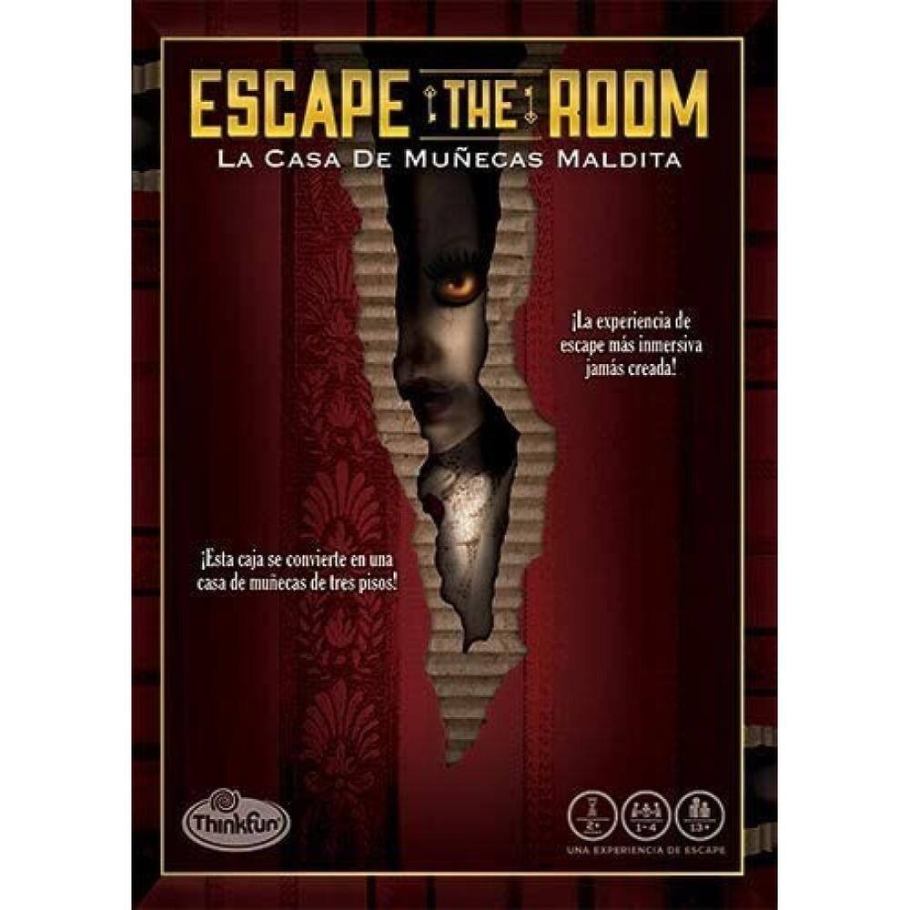JUEGO DE MESA ESCAPE THE ROOM LA CASA DE MUÑECAS MALDITA