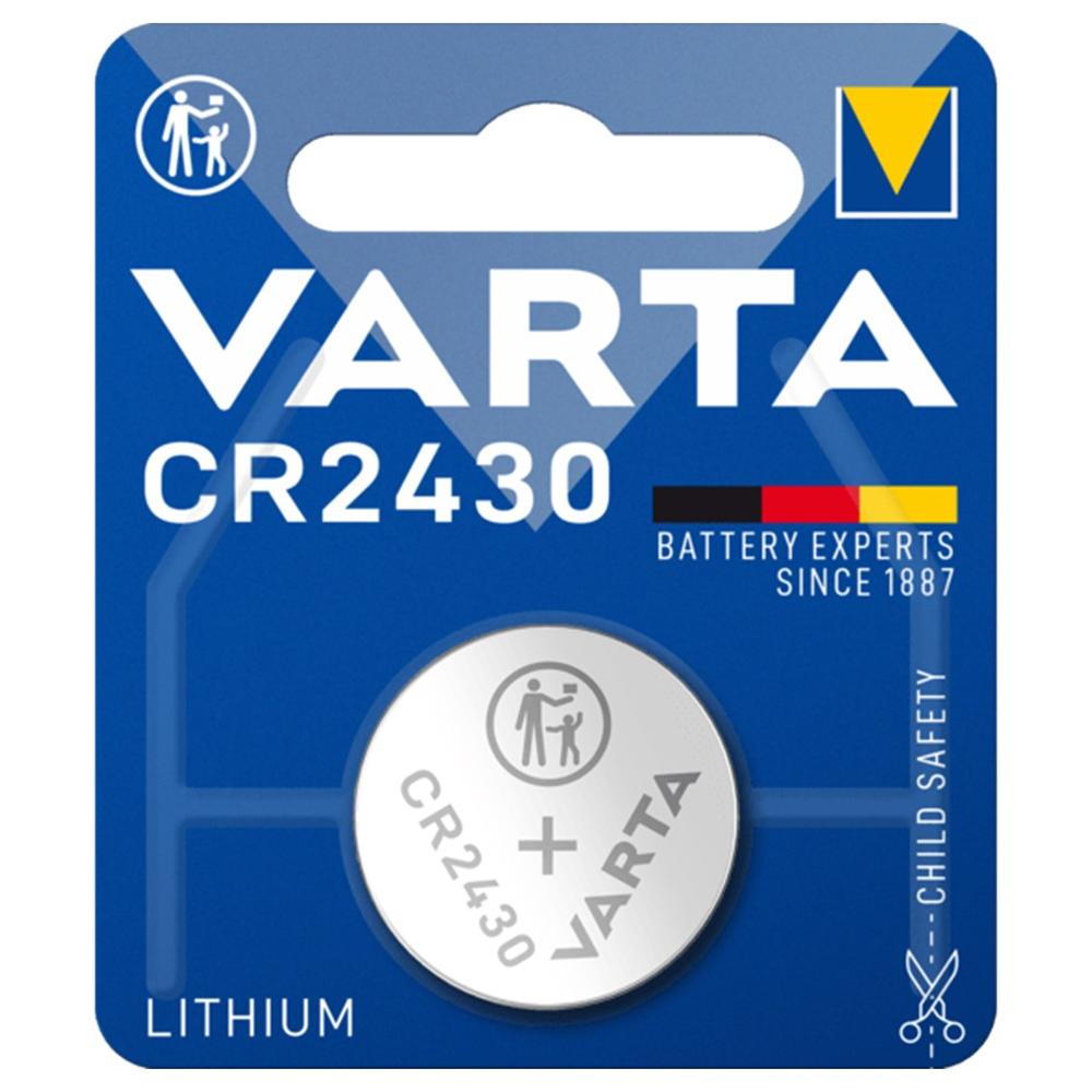 BLISTER PILAS VARTA LITIO BOTON 3V CR2430
