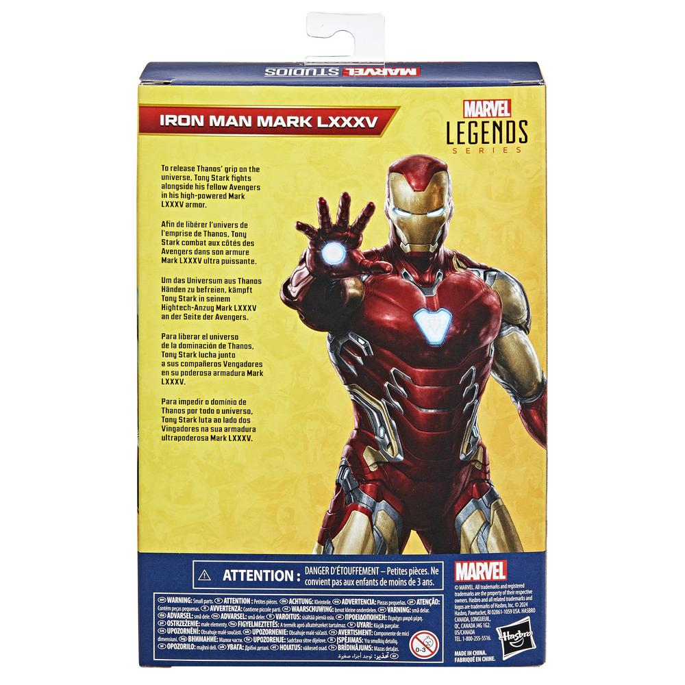 FIGURA HASBRO MARVEL LEGENDS SERIES IRON MAN MARK LXXXV