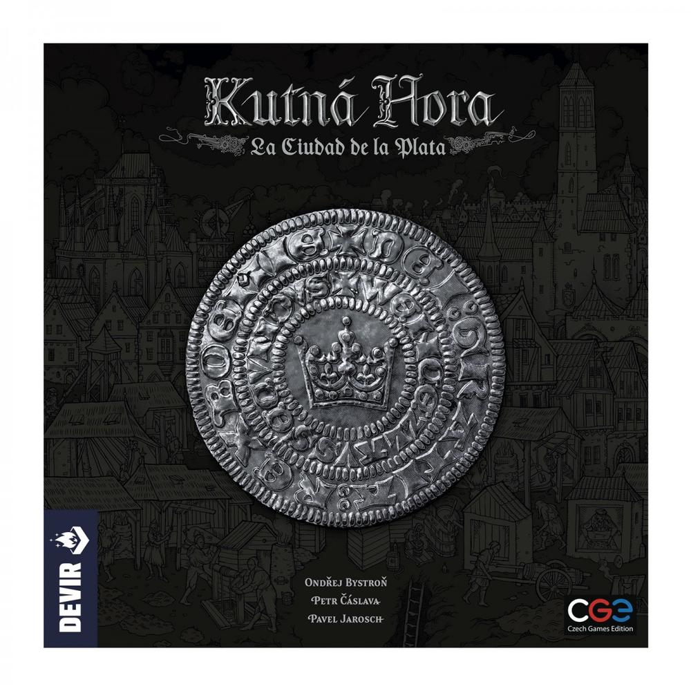 JUEGO DE MESA DEVIR KUTNÁ HORA: LA CIUDAD DE PLATA + CARTA PROMOCIONAL