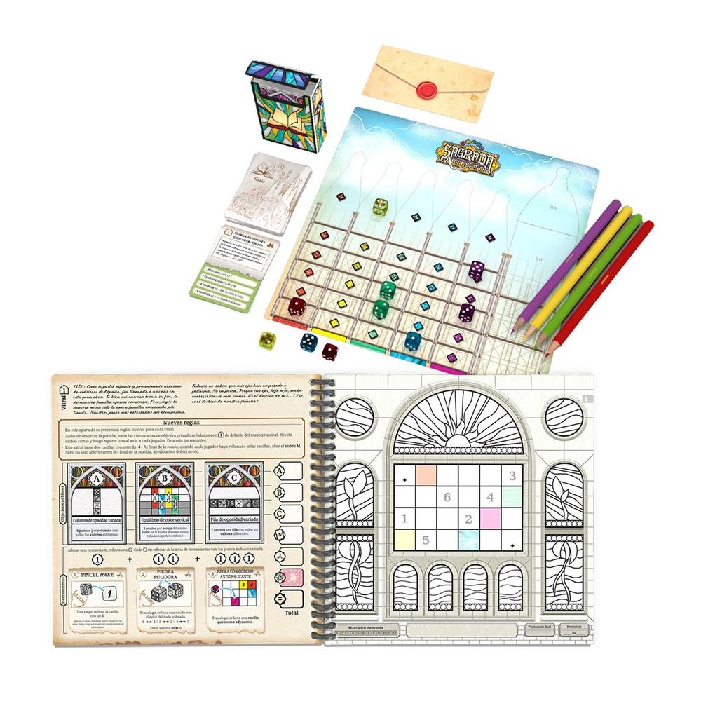 JUEGO DE MESA DEVIR SAGRADA ARTESANOS
