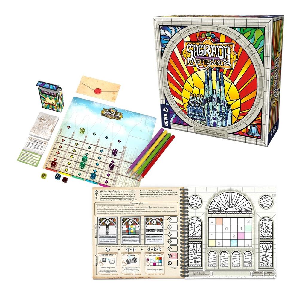 JUEGO DE MESA DEVIR SAGRADA ARTESANOS
