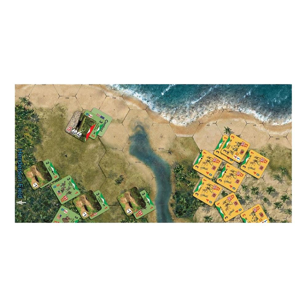 JUEGO DE MESA CONFLICT OF HEROES GUADALCANAL PACIFIC 1942 EDAD RECOMENDADA 13 AÑOS IDIOMA INGLES