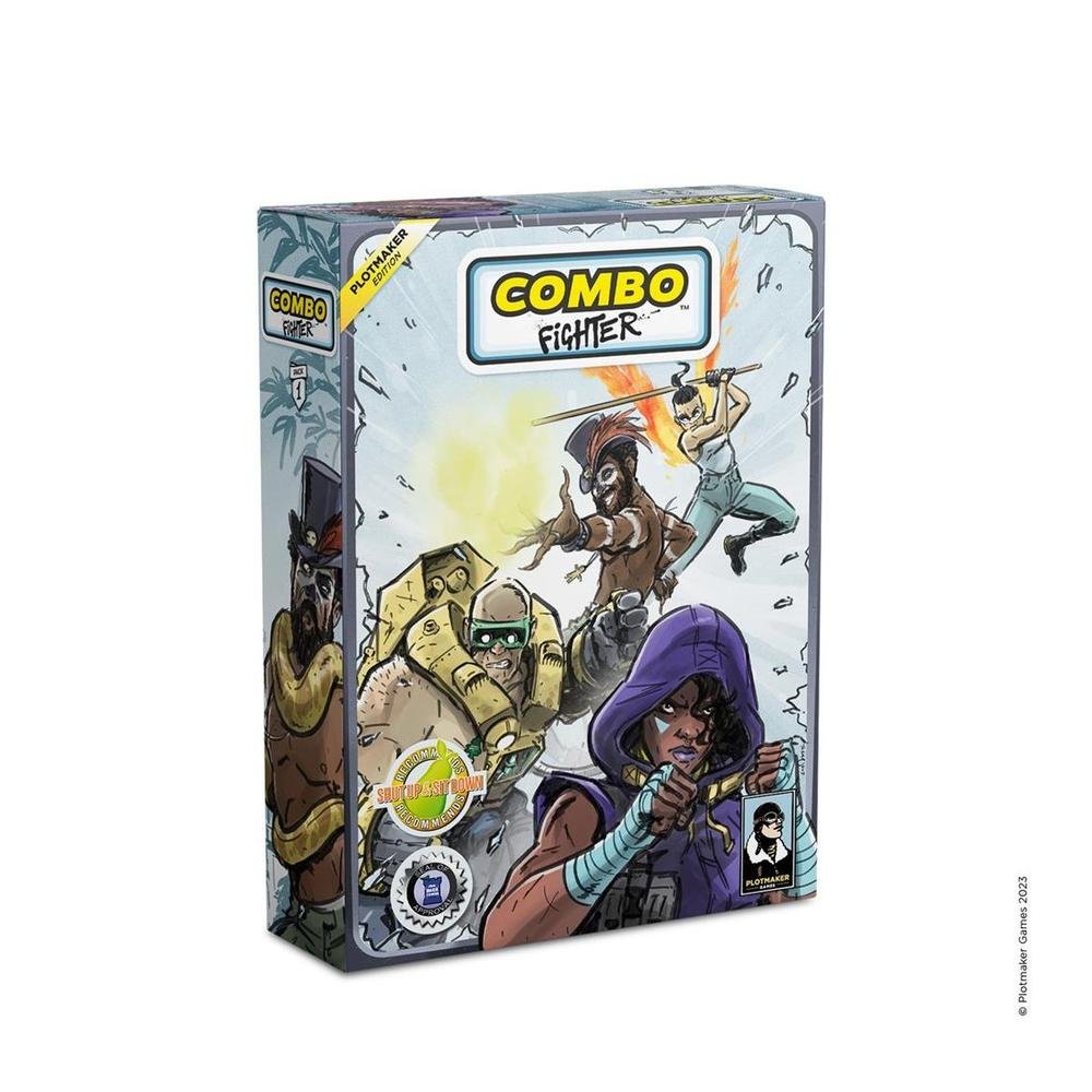 JUEGO DE MESA COMBO FIGHTER PACK 1 EDAD RECOMENDADA 12 AÑOS IDIOMA INGLES