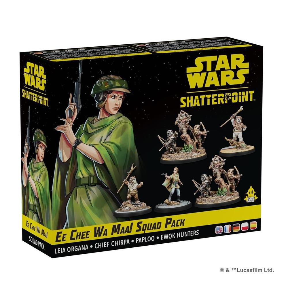 JUEGO DE MESA STAR WARS SHATTERPOINT EE CHEE WA MAA! SQUAD PACK