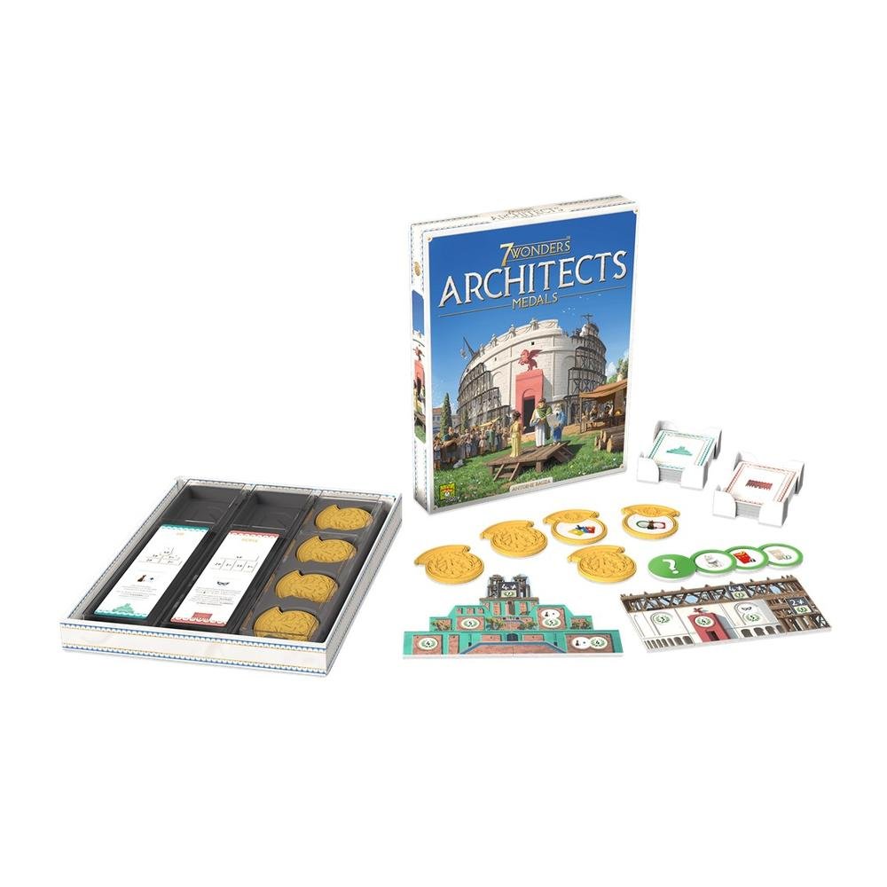 JUEGO DE MESA 7 WONDERS ARCHITECTS MEDALS