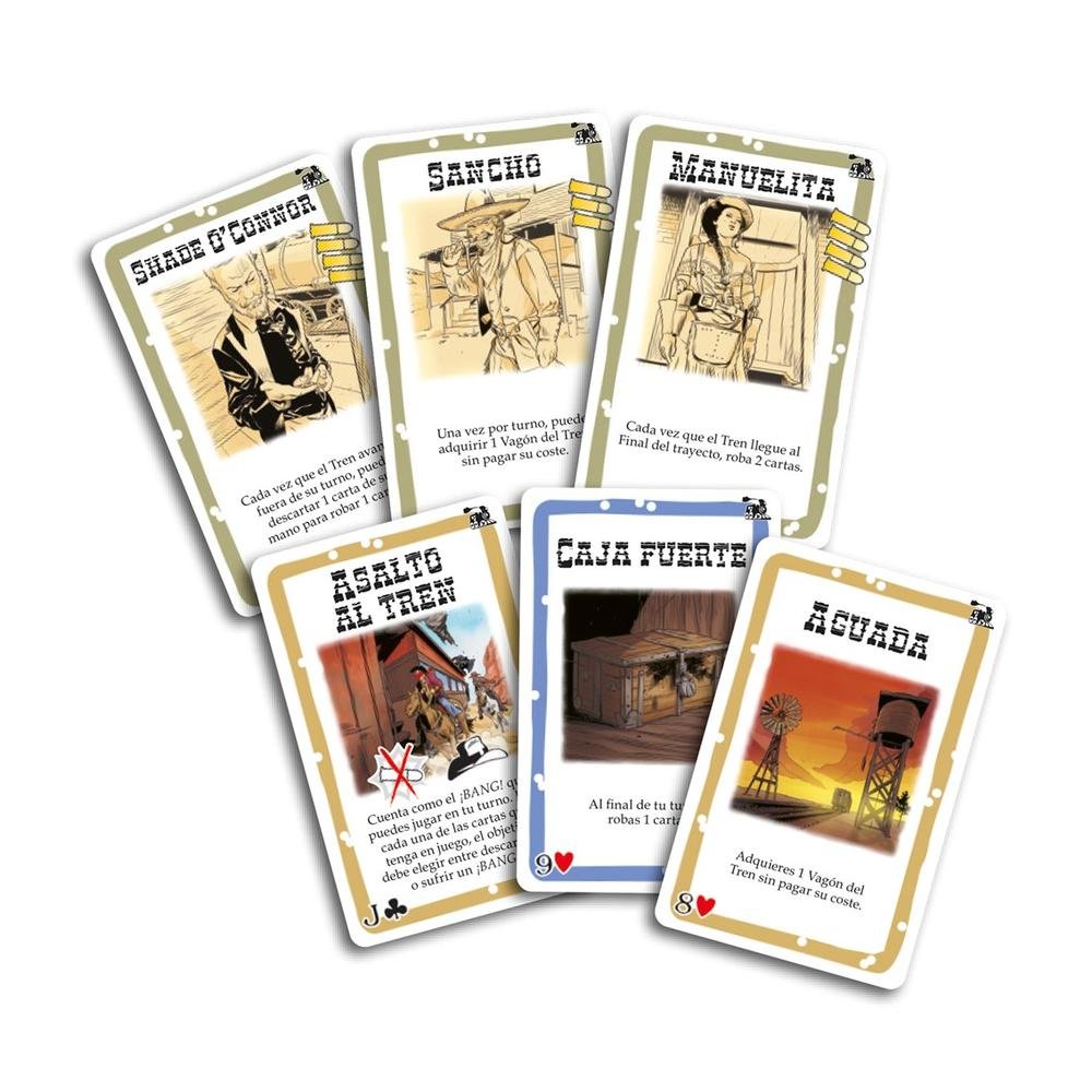 JUEGO DE MESA BANG! EL GRAN ASALTO AL TREN