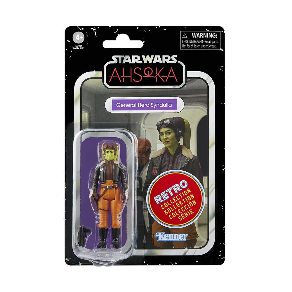 FIGURA HASBRO STAR WARS AHSOKA RETRO COLLECTION GENERAL HERA SYNDULLA