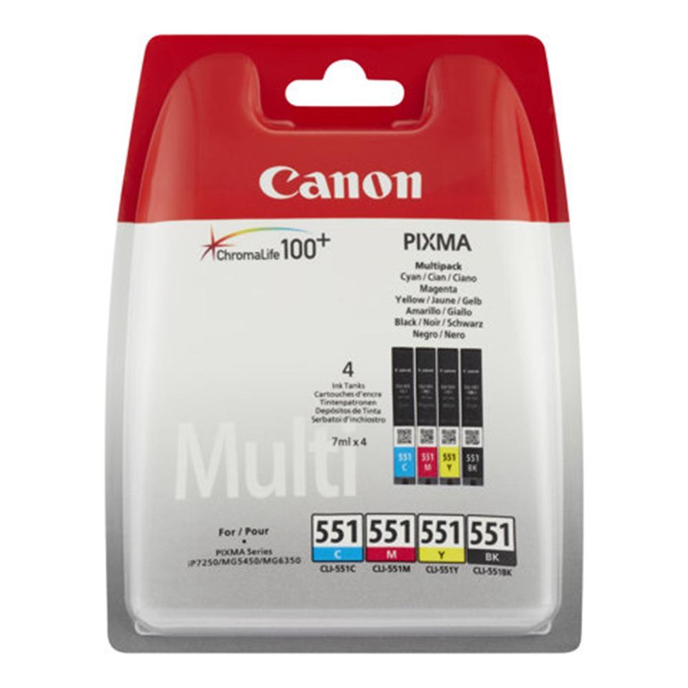 MULTIPACK CANON CLI-551 C/M/Y/BK