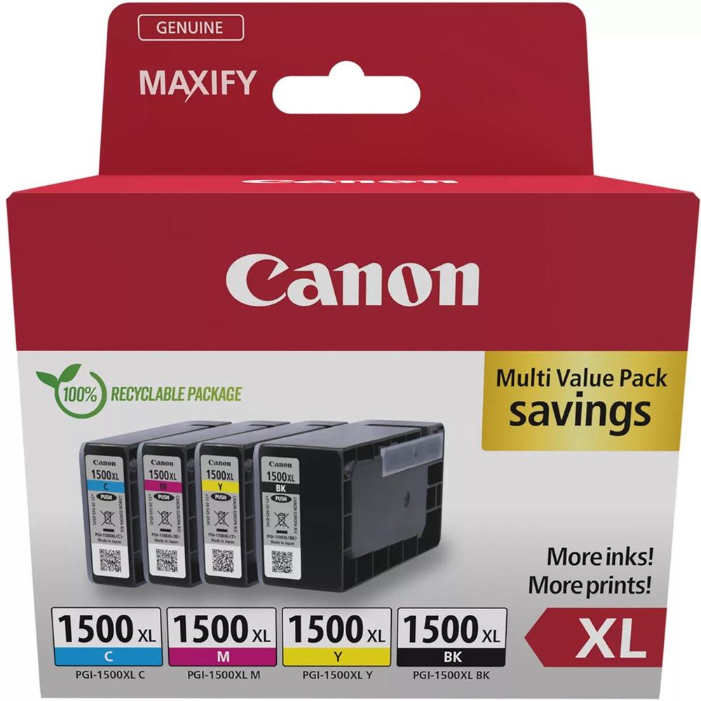 MULTIPACK CANON PGI-1500XL N/C/M/A MB2050/MB2350