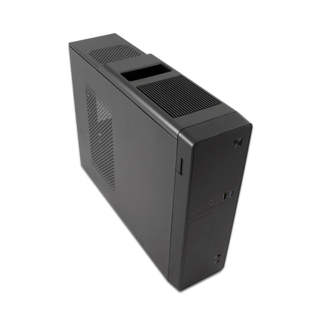 CAJA ORDENADOR SOBREMESA COOLBOX MICROATX SLIM T310 USB-C LECTOR DE TARJETAS FUENTE SFX 300W BRONZE INCLUIDA
