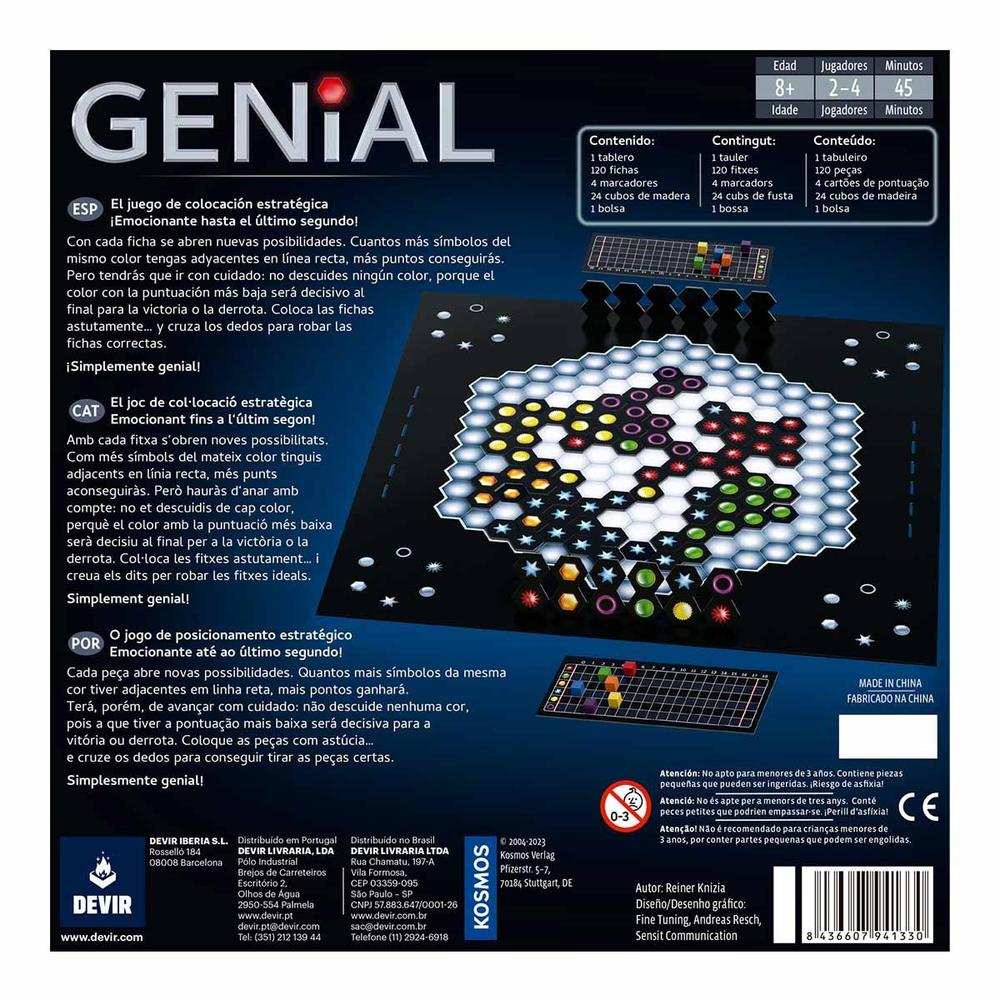 JUEGO DE MESA GENIAL 2024