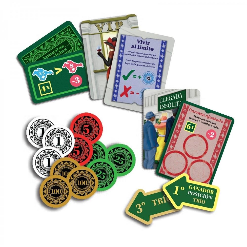 JUEGO DE MESA DEVIR UN DÍA EN LAS CARRERAS