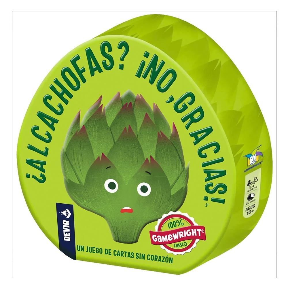 JUEGO DE MESA DEVIR ALCACHOFAS ¡NO GRACIAS!
