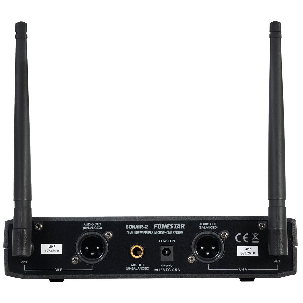 MICROFONO INALAMBRICO UHF FONESTAR SONAIR-2M