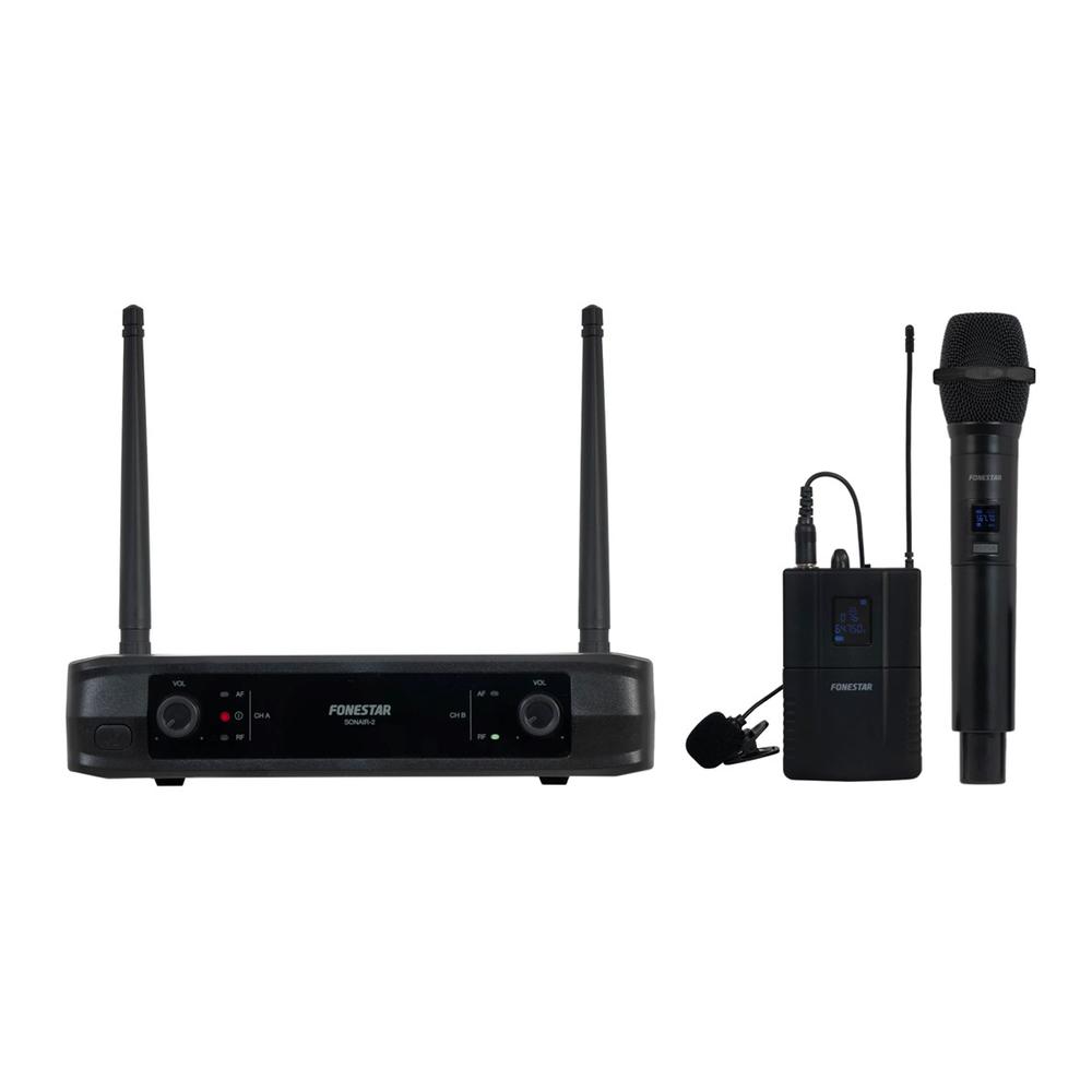 MICROFONO INALAMBRICO UHF FONESTAR SONAIR-2MP
