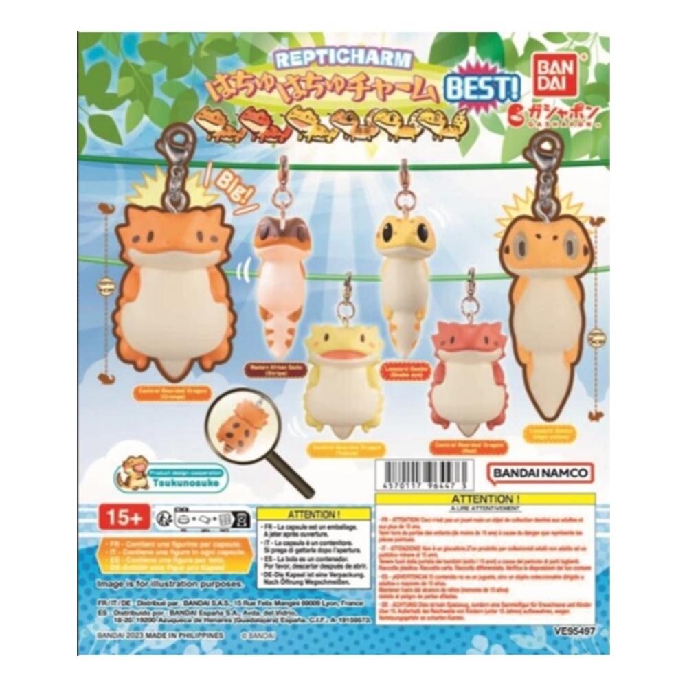 SET GASHAPON 40 UNIDADES HACHUHACHU CHARM BEST