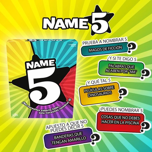 JUEGO DE MESA NAME 5 BIG BOX