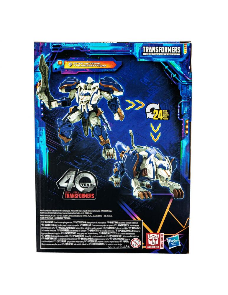 FIGURA HASBRO TRANSFORMERS LEGALY UNITED PRIME UNIVERSE THUNDERTRON
