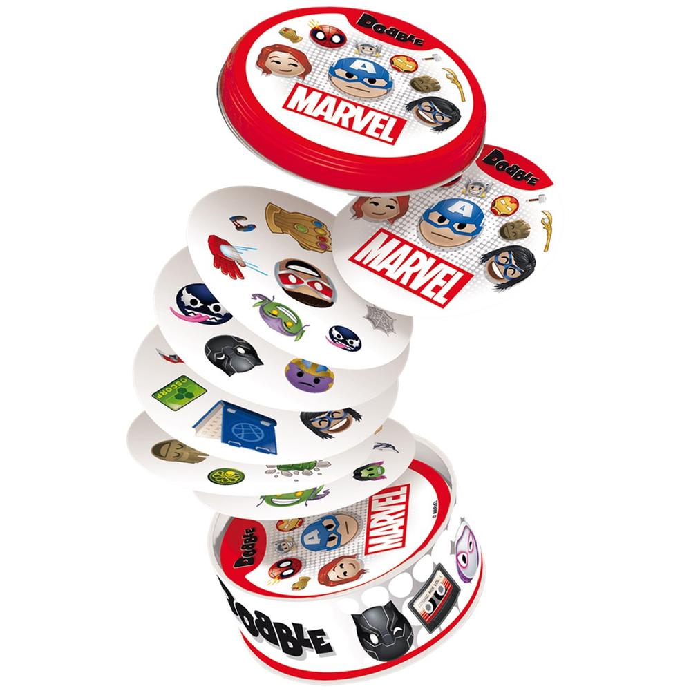 JUEGO DE MESA DOBBLE MARVEL EMOJI