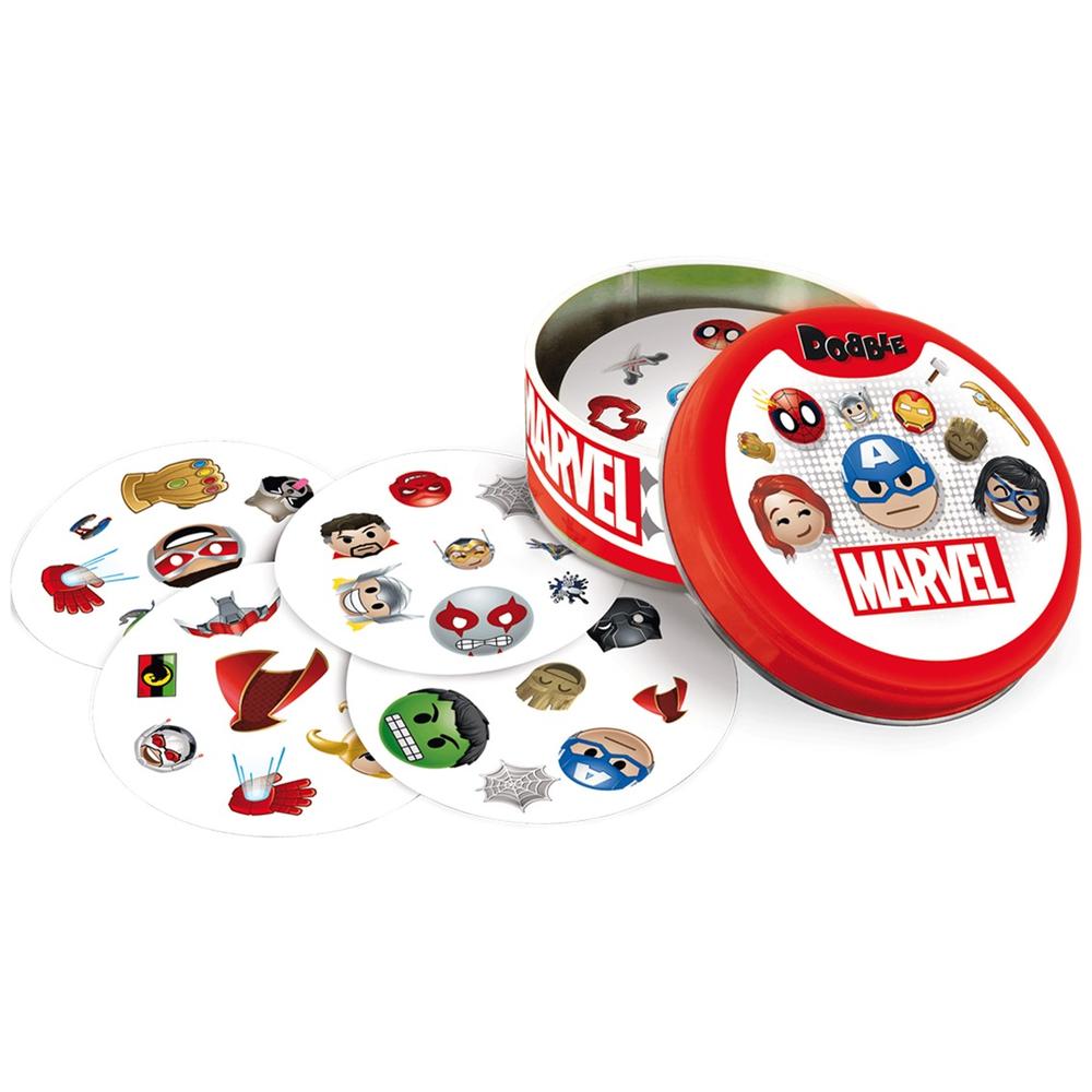 JUEGO DE MESA DOBBLE MARVEL EMOJI