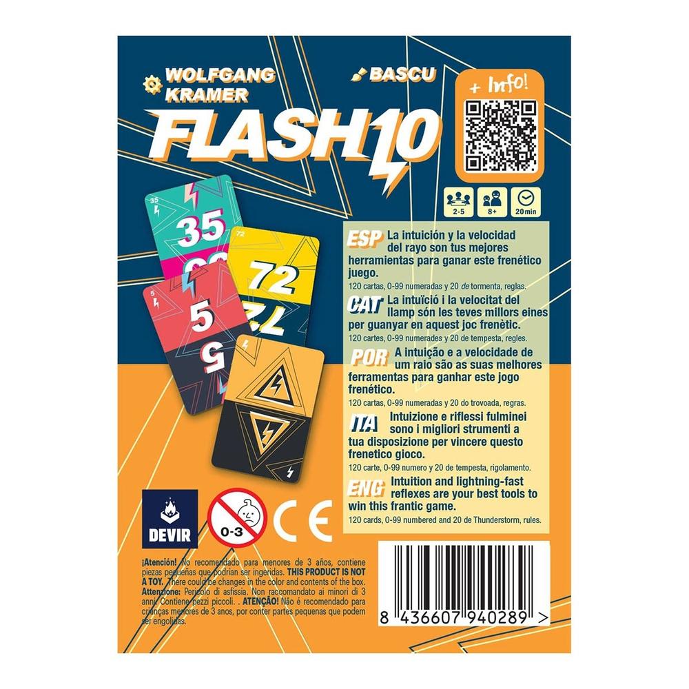 JUEGO DE MESA FLASH 10 (POCKET)