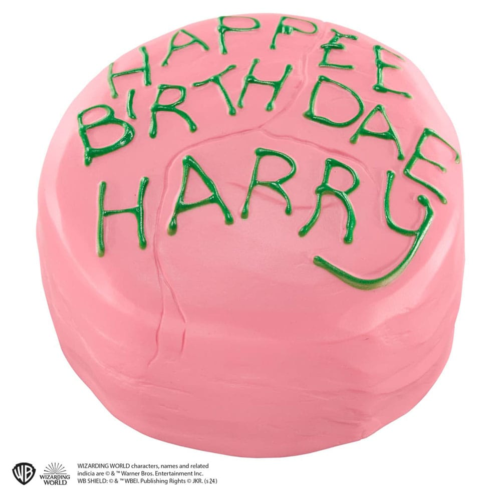 FIGURA ANTI ESTRÉS THE NOBLE COLLECTION HARRY POTTER PASTEL DE CUMPLEAÑOS DE HARRY