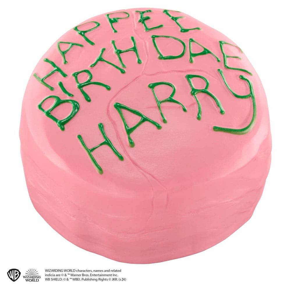 FIGURA ANTI ESTRÉS THE NOBLE COLLECTION HARRY POTTER PASTEL DE CUMPLEAÑOS DE HARRY