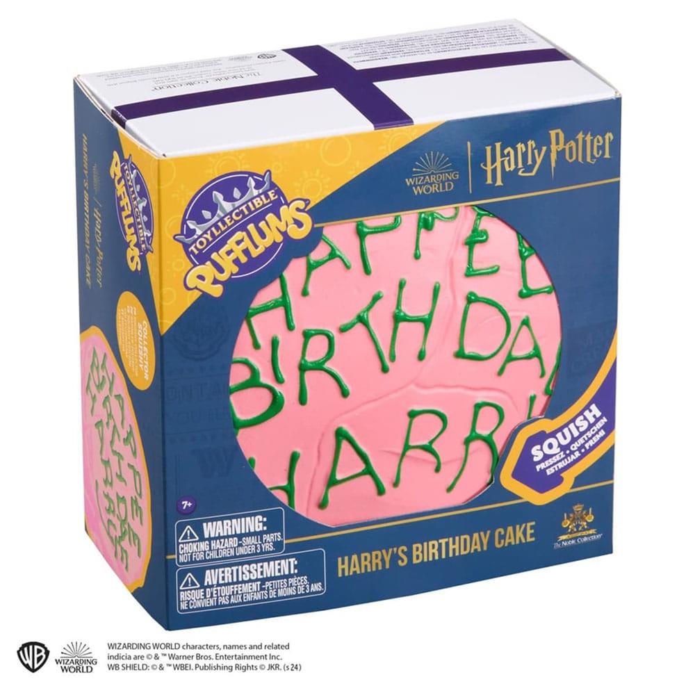 FIGURA ANTI ESTRÉS THE NOBLE COLLECTION HARRY POTTER PASTEL DE CUMPLEAÑOS DE HARRY