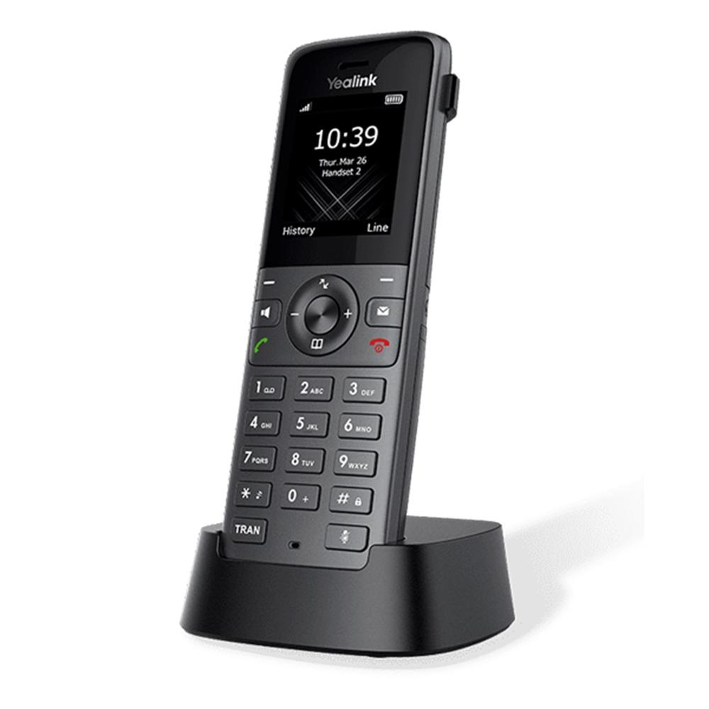 TELEFONO INALAMBRICO DECT YEALINK W73H NEGRO