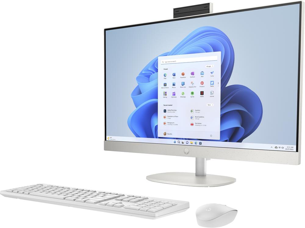ORDENADOR ALL IN ONE HP 27-cr0026ns 27" Ryzen 3-7320U/ 8GB/ 512GB/ W11/ TECLADO Y RATON