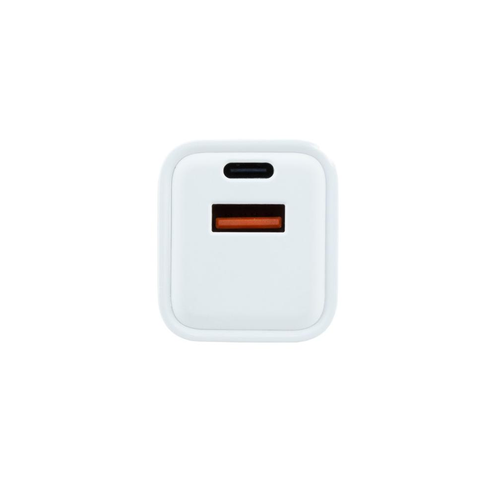 CARGADOR USB DE PARED COOLBOX 20W GAN USB TIPO A / USB TIPO C