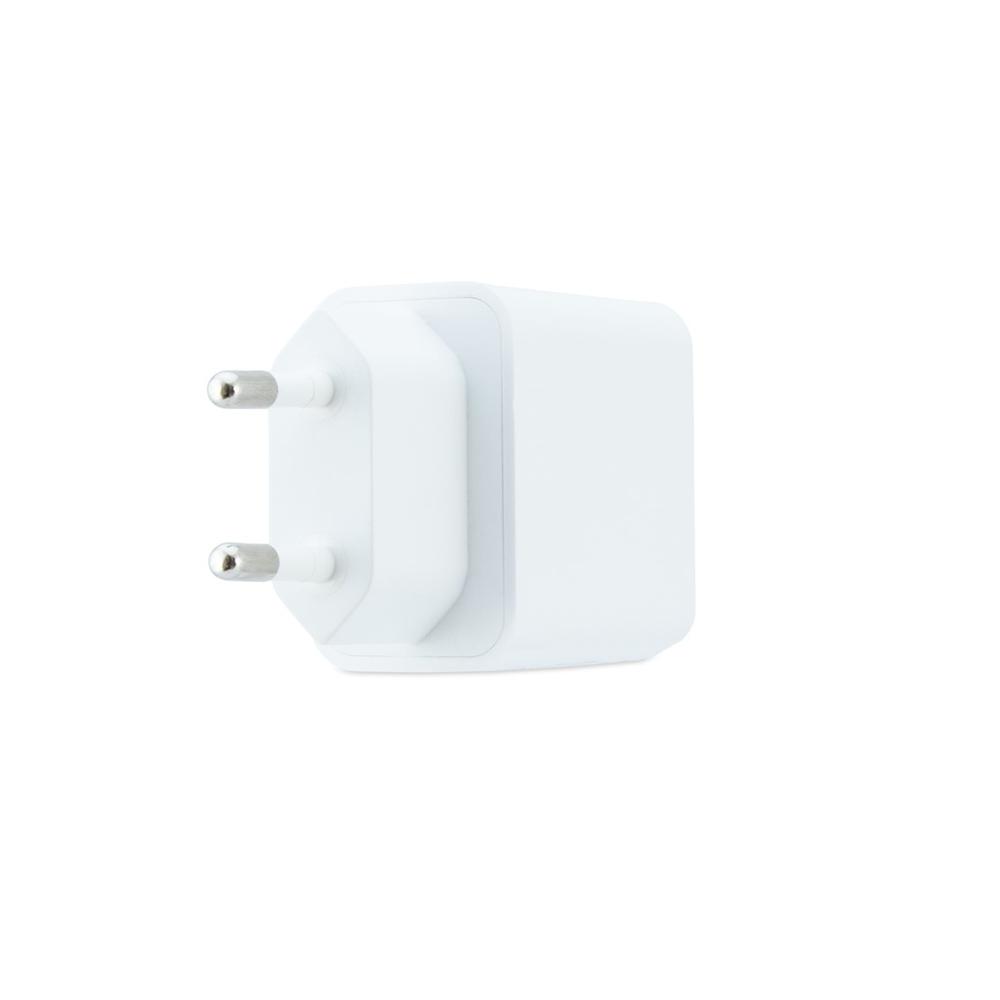 CARGADOR USB DE PARED COOLBOX 30W GAN USB TIPO A / USB TIPO C