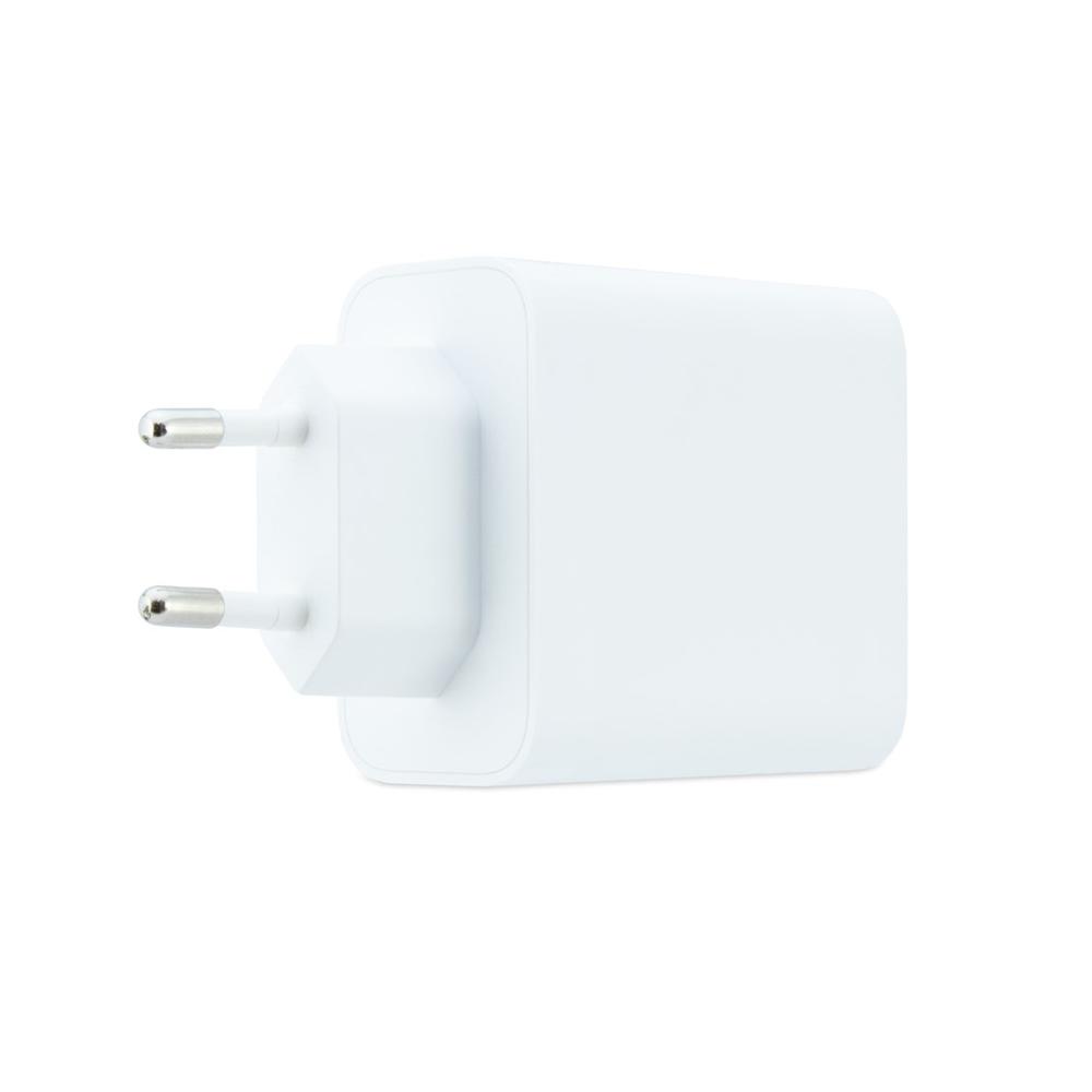 CARGADOR USB DE PARED COOLBOX 65W GAN 2 X USB TIPO C / USB TIPO A