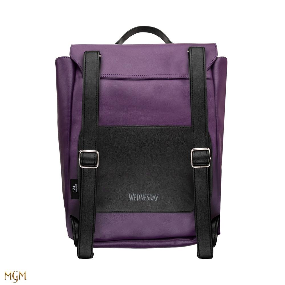 MOCHILA CINEREPLICAS NEVERMORE ACADEMY MORADO