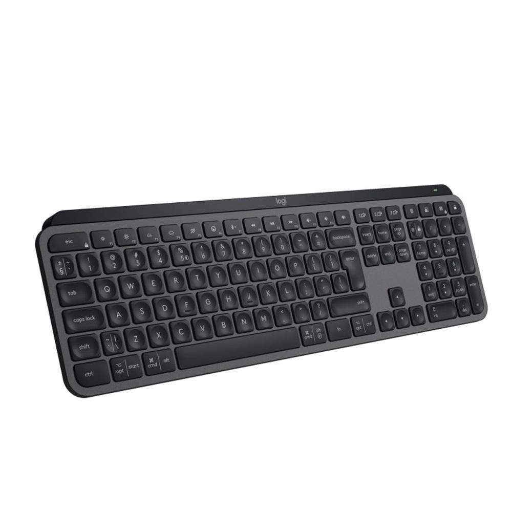 TECLADO LOGITECH MX KEYS S INALAMBRICO GRAFITO BATERIA