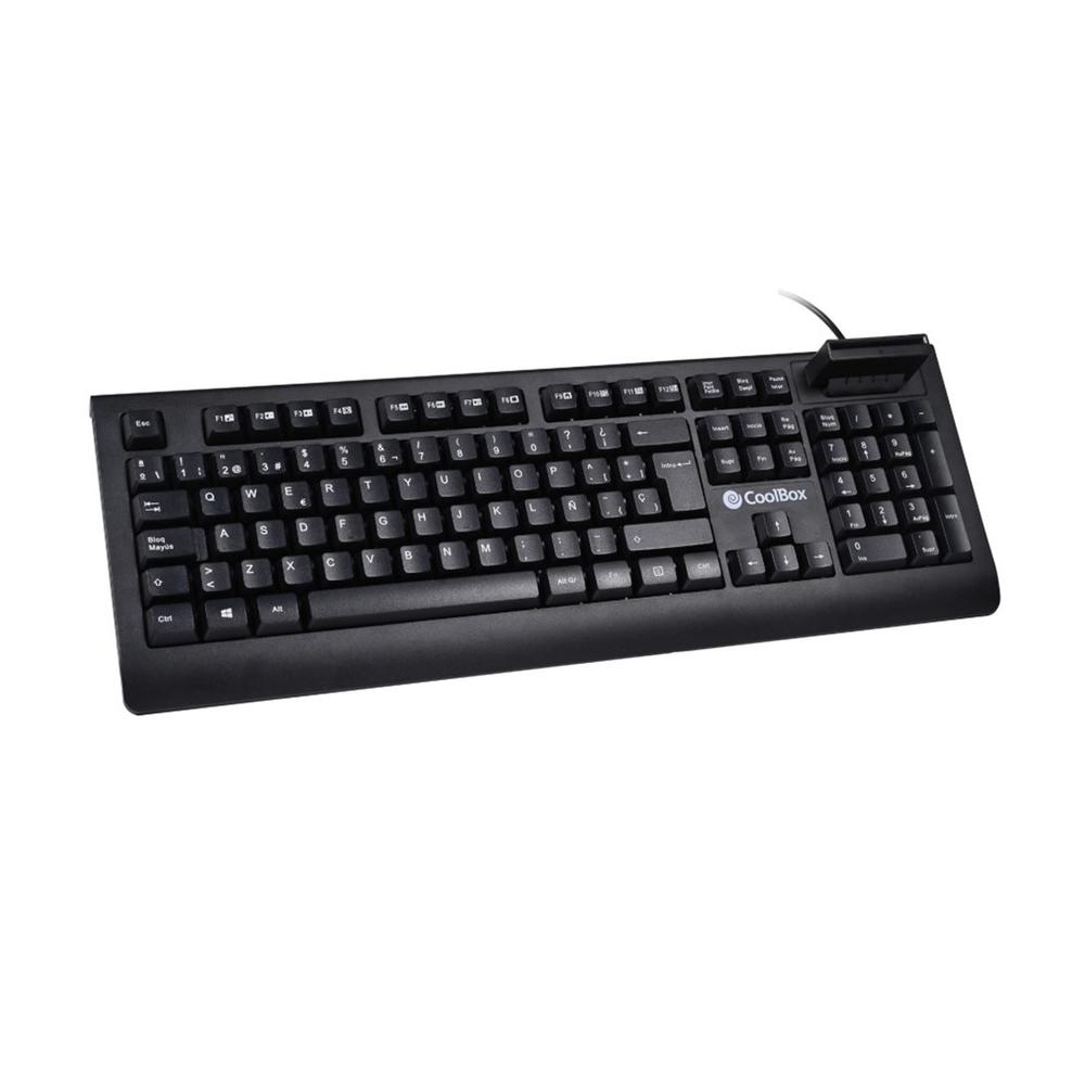 TECLADO COOLBOX CON LECTOR DNIIe 4.0 COO-TEC04DNI
