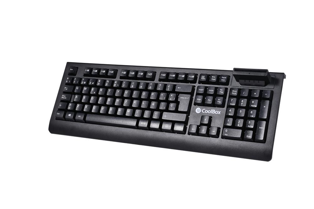 TECLADO COOLBOX CON LECTOR DNIIe 4.0 COO-TEC04DNI