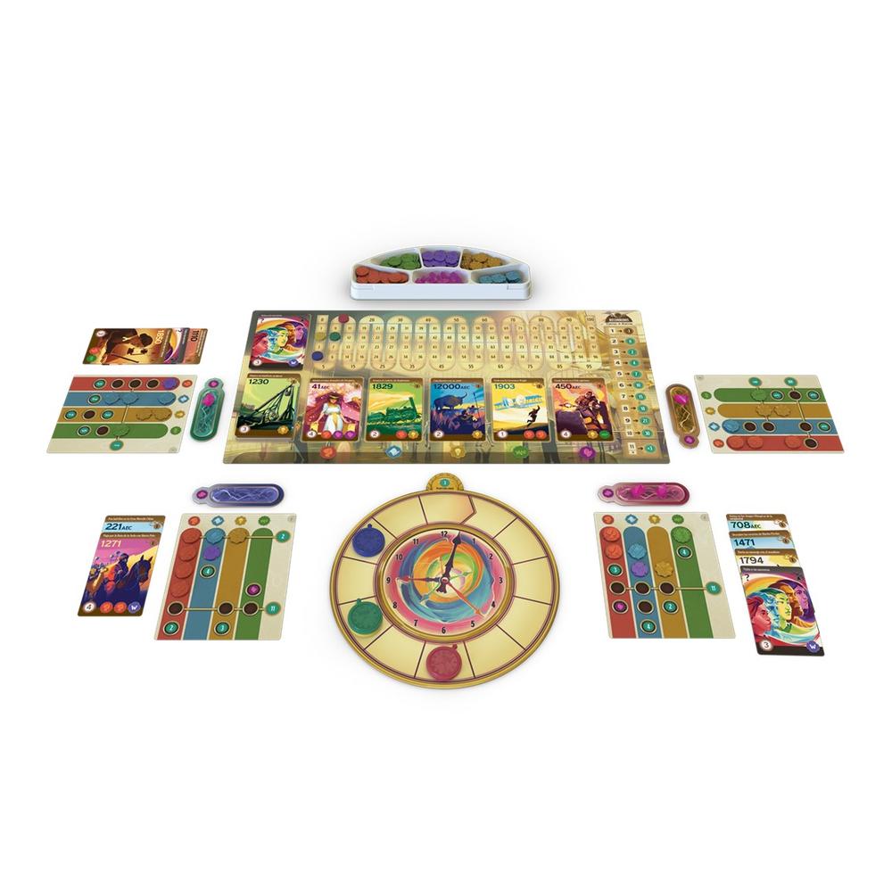 JUEGO DE MESA TREKKING THROUGH HISTORY EDAD RECOMENDADA 10 AÑOS