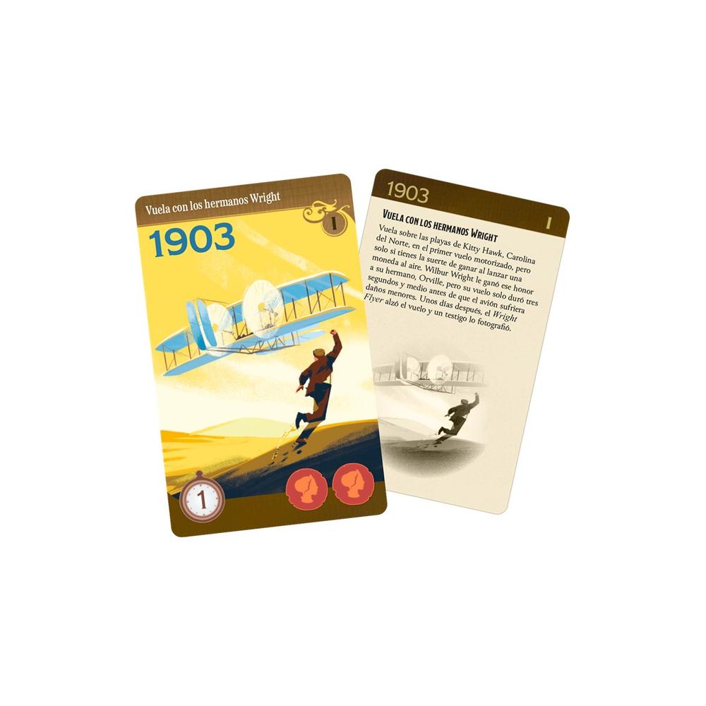 JUEGO DE MESA TREKKING THROUGH HISTORY EDAD RECOMENDADA 10 AÑOS