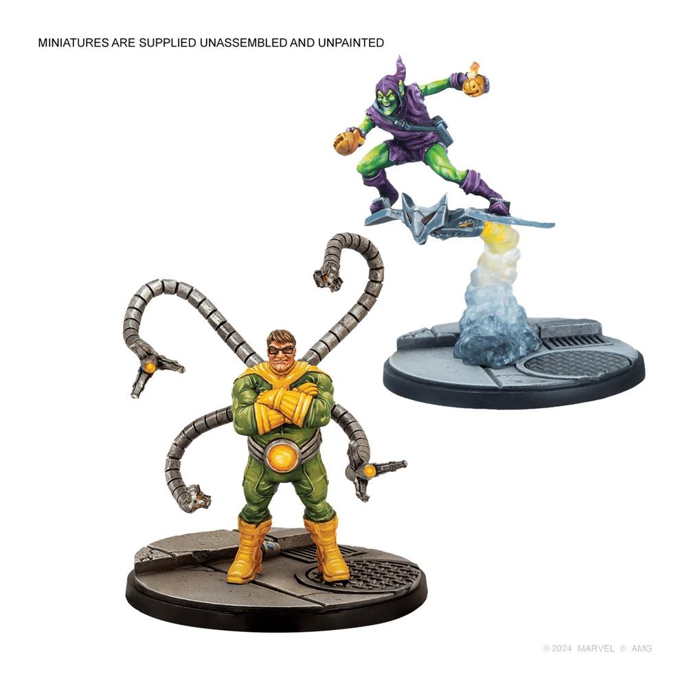 JUEGO DE MESA MARVEL CRISIS PROTOCOL SPIDER-FOES AFFILIATION PACK EDAD RECOMENDADA 14 AÑOS