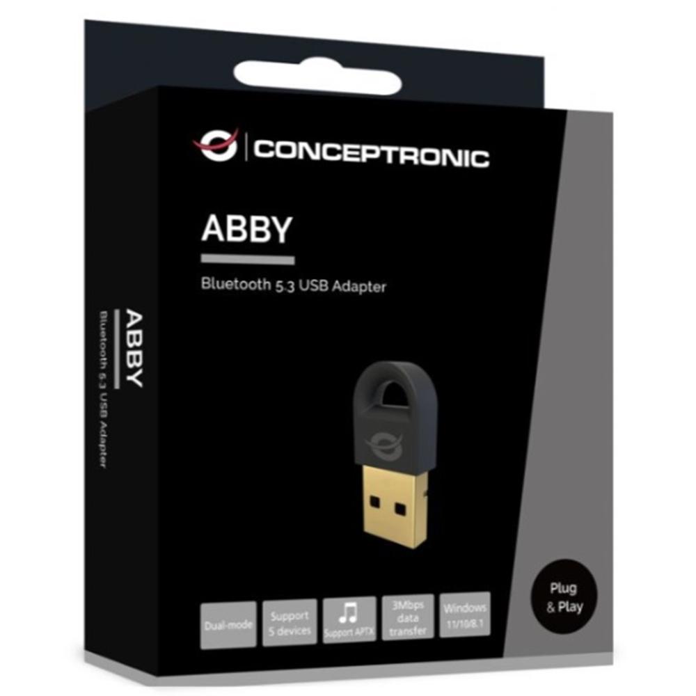 ADAPTADOR BLUETOOTH USB CONCEPTRONIC HASTA 5 DISPOSITIVOS